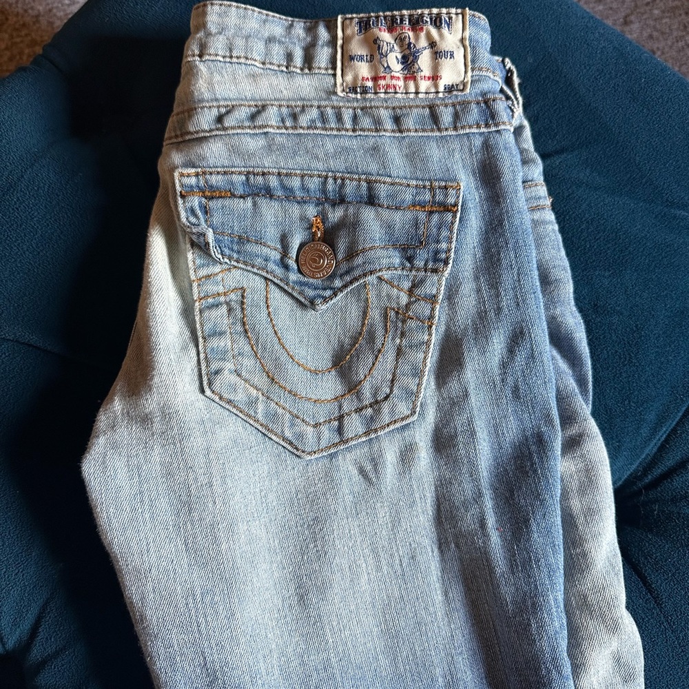True Religion Low Rise Skinny Jeans